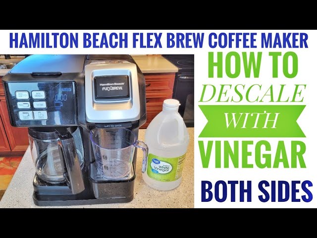 Hamilton Beach 49902 FlexBrew Trio 2-Way Coffee Maker, Compatible with  K-Cup Pods or Grounds, Combo, Single Serve & Full 12c Pot, Black - Fast  Brewing