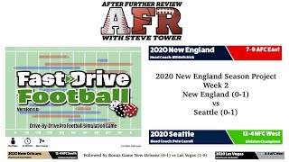 AFR 2020 New England Season Project Week 2: Featuring Fast Drive Football by Al Wilson