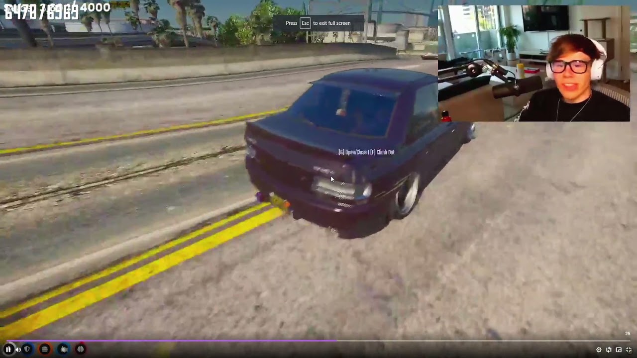 Ray C Reacts To That Was Probably One Of Raymond Romanovs Getaway Vehicles [GTA RP NoPixel 3.0]