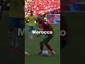 The brutal reality behind Vinicius Jr’s banger goal against a fierce Morocco squad 💀🏆#ViniciusJr