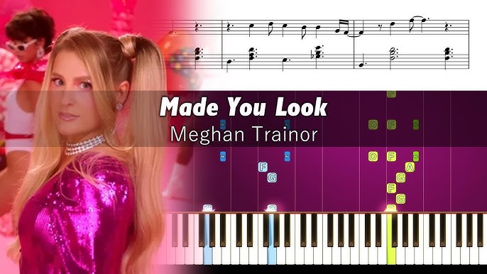 Made You Look (arr. Piano Go Life) Sheet Music, Meghan Trainor