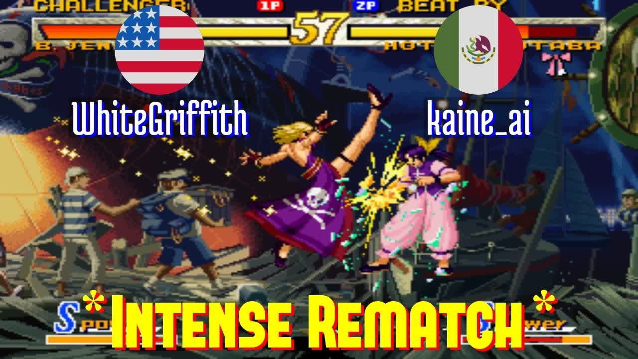 FT5 @garou: WhiteGriffith (US) vs kaine_ai (MX) [Garou Mark of the Wolves Fightcade] Mar 7