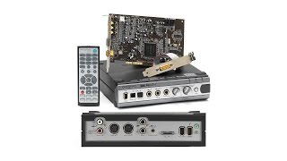 18 Creative Labs SoundBlaster Audigy 2 ZS Platinum Pro - YouTube