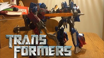 Optimus Prime ROTF vs Optimus Prime TLK / Transformers STOP MOTION