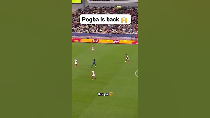 Pogba is Back￼.. wonder goal for Monaco debut
