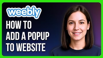 How to Add a Popup to Weebly