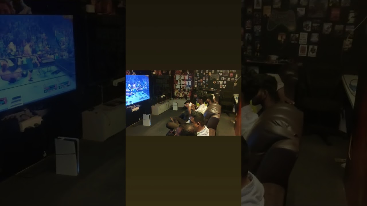 Multiplayer chaos at its best! 🎮#WWE2K25 #PlayStation5 #PS5Gaming #TamilGamer #GamingShorts