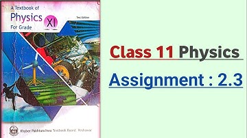 Assignment 2.3 class 11 physics chapter 2 vectors and equilibrium
