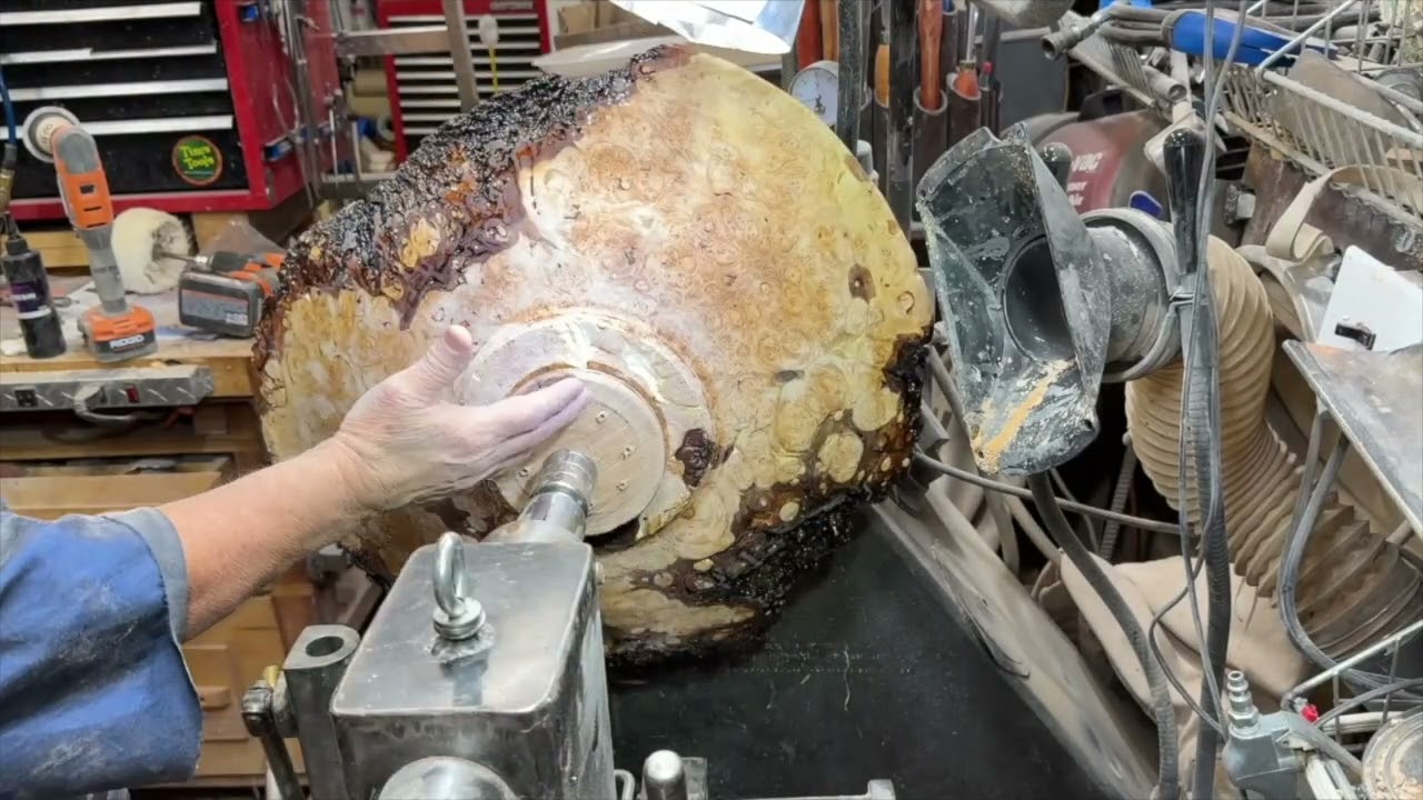 Turning a 22-Inch Platter from Spectacular Burled Maple | Woodturning Showcase
