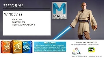 AULA 1325 WINDEV POSTREGRES 002 PGADMIN 4