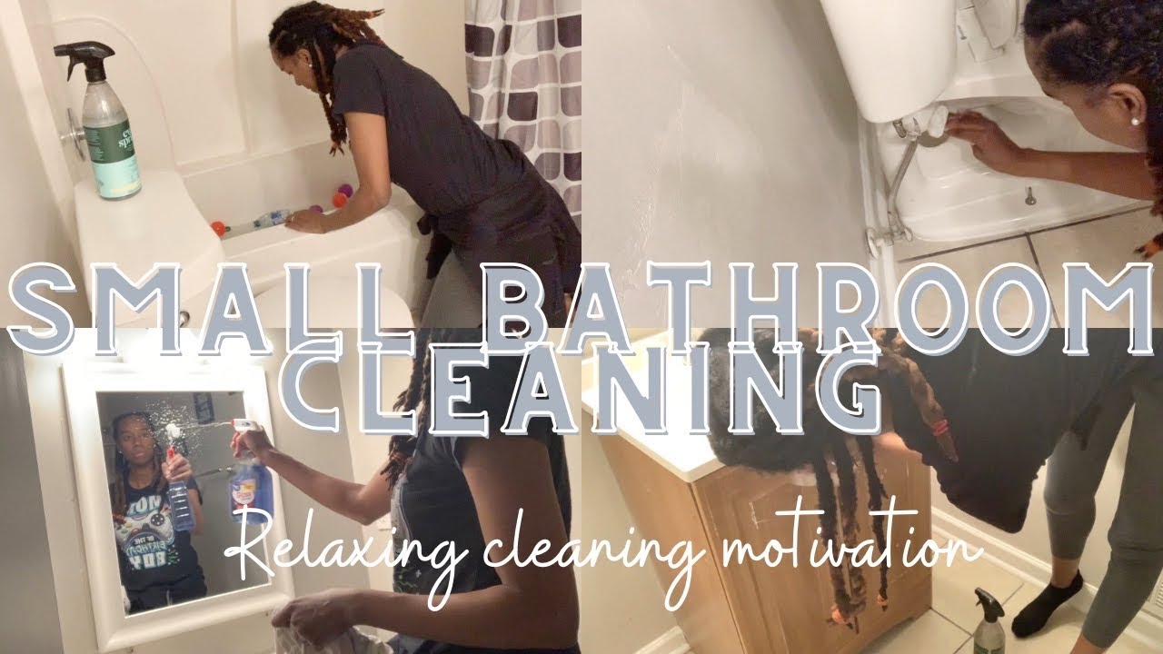 NEW* WEEKNIGHT BATHROOM CLEANING ROUTINE | MOTIVATION | WORKING SAHM ...