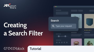 How to Create a Search Filter in WordPress using Elementor Page Builder | JetSmartFilters