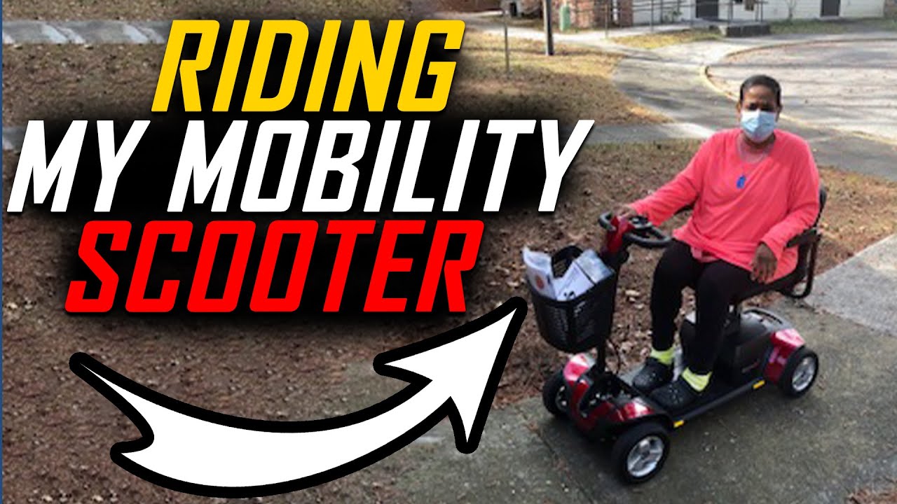 New Ways To Be GRATEFUL Traveling On My Mobility Scooter - YouTube