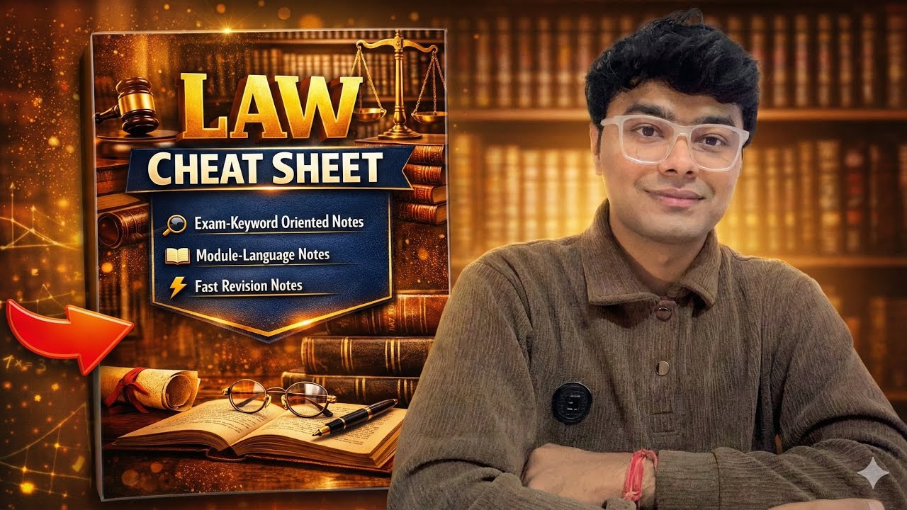 Law Cheatsheet CA Foundation Jan26