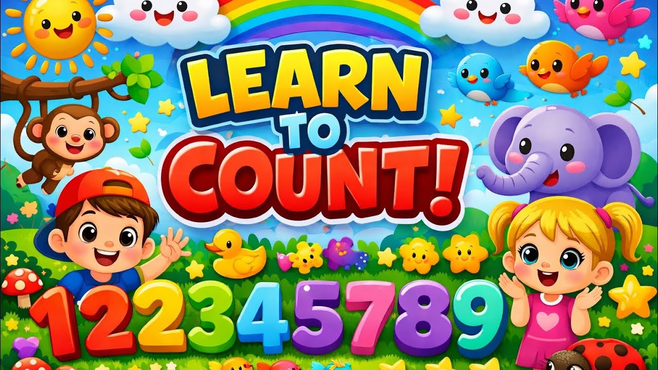 “Learning becomes fun with cartoons 🎉 