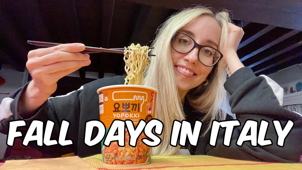 Italian Village Vlog: Chitchat, Halloween Items, Grocery Haul, Advent Calendar Drama & More 🇮🇹🎃
