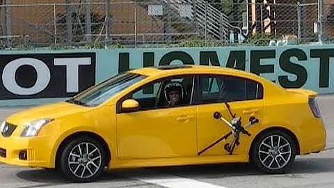 Roadfly.com - 2007 Nissan Sentra SE-R Spec V Burnouts