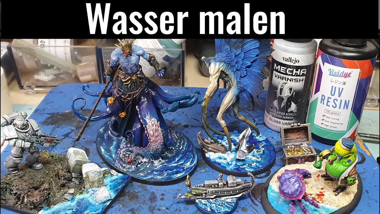 Miniaturen F&A - Wasser malen