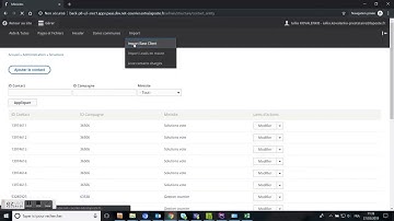 Comment mettre a jour la base clients sur le site