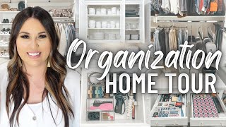 2023 WHOLE HOUSE ORGANIZATION HOME TOUR | STORAGE SOLUTIONS FOR THE HOME | BEST ORGANIZING PRODUCTS!