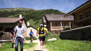 80km   Passage entre Le Tour et Les Bois   Chamonix Marathon du Mont Blanc 2015