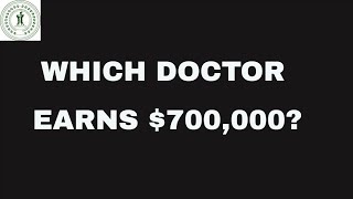 Doctor Salaries Revealed: Which Medical Specialty Makes the Most Money? ($700k+!)