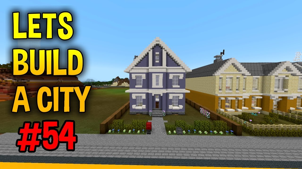 Lets Build A Minecraft City (54) - Sub-urbs - How to Build a City - YouTube