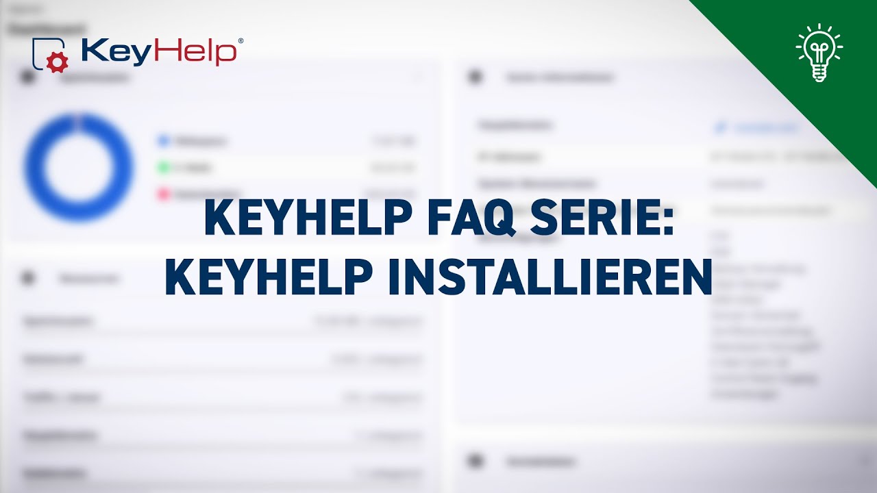 Keyhelp KeyHelp installieren I KeyHelp FAQ Serie - YouTube