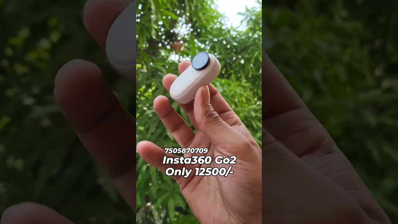 insta360 GO2, the tiniest camera for vlogging! 🎥✨ 