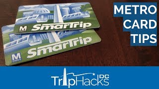 DC Metro SmarTrip Card  How Much Money Do You Need?