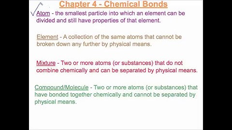 Classifying Matter Video