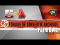 Tres formas de  Convertir  Archivos PDF a DWG