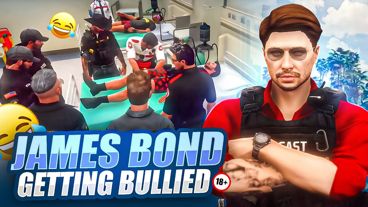 James Bond Getting BULLIED 🤣 ft. @8bitRusherwOw @JB10YT @itsHK22  | Soulcity Roleplay