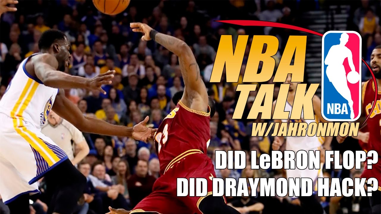 NBA Talk Did LeBron James Flop? YouTube