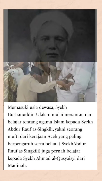 MAKAM SYEKH BURHANUDDIN ULAKAN PARIAMAN