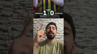Fenerbahçe 1-0 Olympiakos Penaltılar Elendik Yaziklar Olsun Çe