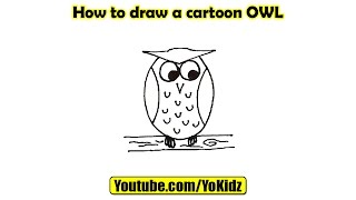 images How To Draw An Owl Easy Youtube how to draw cartoon owl easy