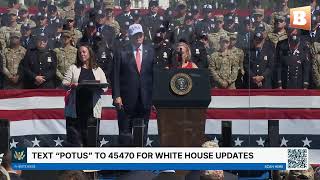 MOMENTS AGO: President Trump Participates in a Steel Across America Event...