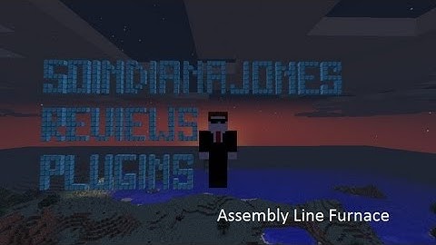Minecraft Plugin Review - Assembly Line Furnace