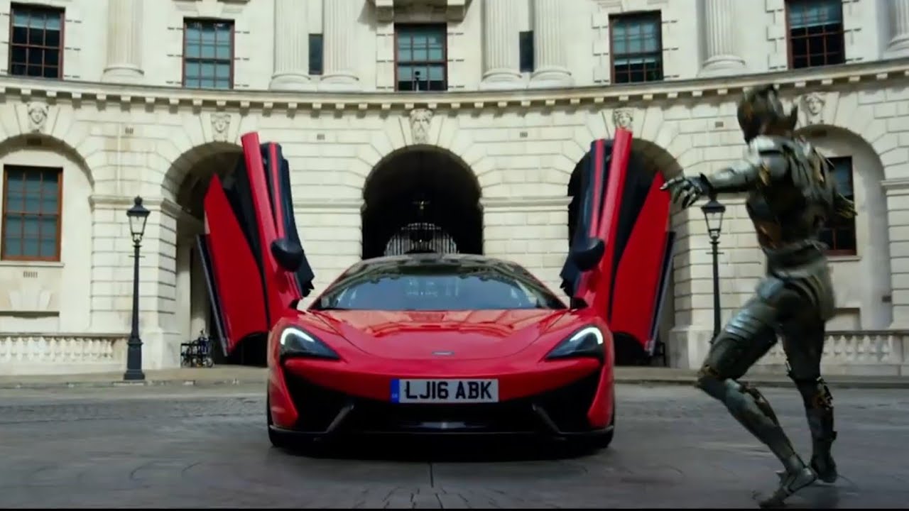 Alan Walker Alone ft. Bumblebee vs Barricade car chase Scence