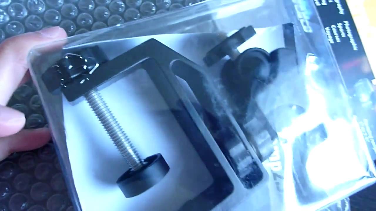 Pedco UltraClamp 2.5 Bicycle Camera Clamp Unpacking