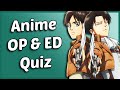 Anime Opening & Ending Quiz - 36 Songs [EASY]
