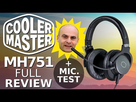 Cooler Master MH751 Gaming Headset - Full Review & Mic Test
