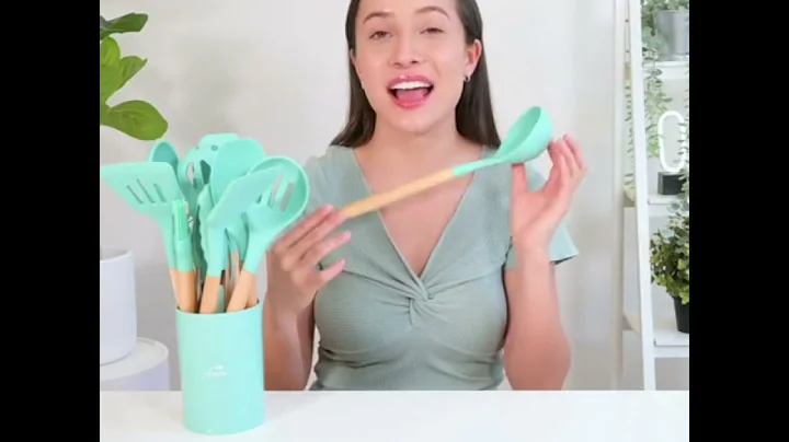 #Silicone Cooking Utensils! #Kitchen Utensil Set! #shorts! #youtubeshorts! #shortvideo #timestrends!