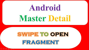 Android Master Detail Ep.05 : RecyclerView - Swipe To Open DialogFragment [ItemTouchHelper]