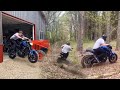 Took The Streetbike For A Ride In The Woods (Bad Idea)