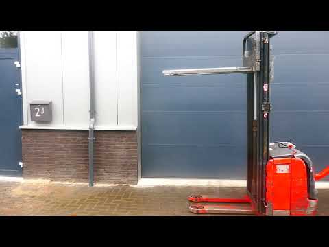 Werking elektrische stapelaar