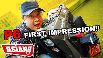 I ride the Crazy 93MPH inMotion P6!