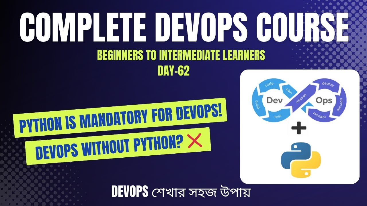 Day-62 | Python Basics for DevOps Engineers | Why Python Is Mandatory ...