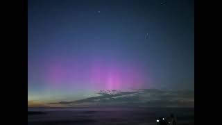 Northern Lights & Lake Michigan Sunset Over Chicago (05.10.2024 & 05.11.2024)